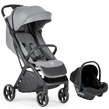 Bagi Taxi Tek Elle Katlanabilir Ultra Hafif Travel Sistem Bebek Arabası + Capsule I-size Oto Koltuğu 0-13 Kg Black