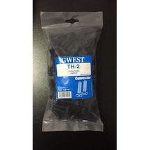 500 Adet 10,5x41mm Lokbeton Kroşe Kablo Bağı Dübeli Kanal Kroşesi