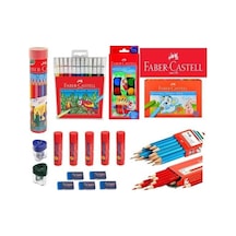 Faber-castell 666 Okul Öğrenci Boya Seti Çok Renkli