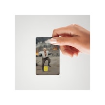 Tarihi Kahramanımız Seyid Onbaşı Anısına Parlak Kredi/banka Kart Kaplama Sticker Yüksek Kalite Standart