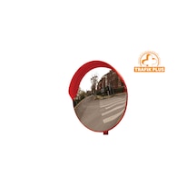 Trafik Plus Trafik Güvenlik Aynası 100 Cm Turuncu , Tümsek Ayna, Otopark Aynası
