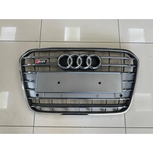 Audi A6 S6 Ön Panjur Gri Renk 2012-2014 Makyajsız Kasa Uyumlu