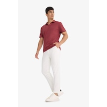 Defacto Tailored Regular Fit Duble Paça Pantolon F0288ax25auer140 Ekru