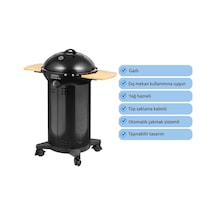 Cadac Citi Chef 50 Lpg'li Barbekü Kapaklı, Taşınabilir, Kolay Montaj Siyah