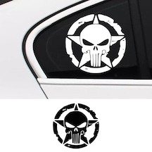 Kuru Kafa Army Star Off Road Sticker 28x28 Cm