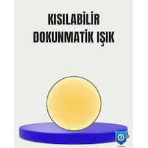 Ilkeshop Led Hareket Sensörlü Gece Lambası Kablosuz Duvar Tipi Plastik
