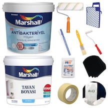 Marshall Antibakteriyel Hijyen Iç Cephe Boyası 7.5Lt=10Kg+Tavan B (278673294)