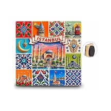 Magicool İstanbul Temalı Polyester Magnet Alk5869