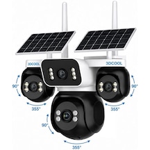 3dcool 2400fg 8mp 4 Kamera 4g Aov Esım Solar Kamera