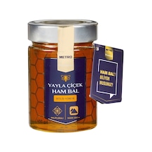Metro Premium Bitlis Balı 450 G - Doğal Yayla Çiçek Ham Bal Tarı