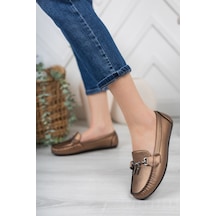 Khayt Fury Casual Günlük Kadın Babet Ayakkabı Bakır