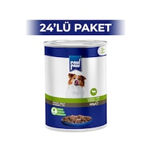 Paw Paw Jelly Kuzu Etli Yetişkin Köpek Konserve Maması 24 x 400 G