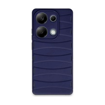 Xiaomi Redmi Note 13 Pro 4g Kılıf Bibercas Silikon Kapak - Lacivert 0.2M-Çok Renkli