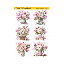 Lora Dekopaj Sulu Transfer Kağıdı - 607 25x35 Cm