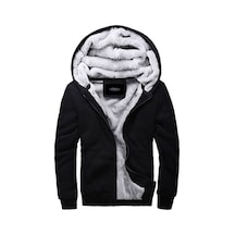 Madmext Içi Kürklü Siyah Hırka 22377 Siyah