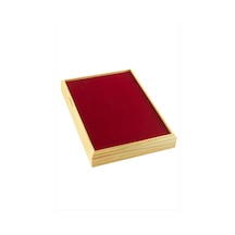Zengemtx Ahşap Anfora Kumaş Piercing Küpelik 18x24 Cm-mor çok renkli