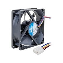 Pm-5137 12v 80x80x25mm 8x8 12 Volt 4 Kablolu Soketli Dc Pc Fan