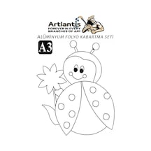 Alüminyum Folyo Kabartma Seti A3 30x40 Cm 1 Paket Aliminyum Folyo Seti Kabartma Seti Sanatsal Hobi El Becerisi Geliştir Lacivert