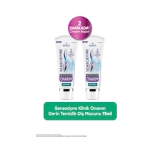 Sensodyne Klinik Onarım Derin Temizlik Diş Macunu 2 x 75 ML