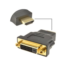 Hdmi Erkek To Dvi (24+1) Dişi Çevirici Dönüştürücü Dvi To Hdmi (533634224)