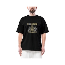 Scorpions Home Of Rock Siyah Oversize Tişört