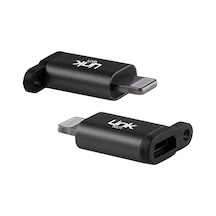 Linktech O189 Micro Usb To Lightning Dönüştürücü Metal Adaptör -