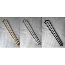 Demontepark 71,5Cm-Lüks Metal Firkete Ayak,Metal Ayak,Masa,Sehpa,Kütük