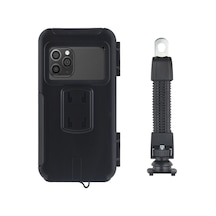 Powertec Suporte XL Motosiklet Bisiklet Telefon Tutucu Su Geçirmez 5.5-7.0 inç arası Ayna Bağlantılı