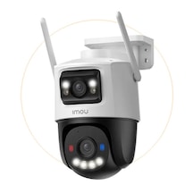 Imou 10mp Dış Ortam Çift Lensli Kablosuz Pt Kamera Cruiser Dual 2 Ipc-s7xep-10m0wed