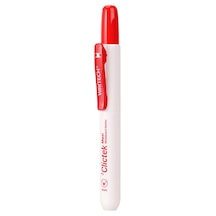 Wrıtech W-0005wb Basmalı Jumbo Tahta Kalemi Kırmızı - 12'li Kutu Siyah