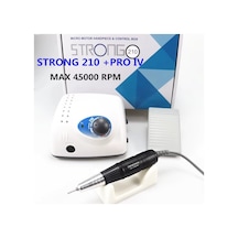 Strong 210 + Pro Iv 65w 4,5000 Rpm Elektrikli Tırnak Törpü Manikür Pedikür Freze Makinesi