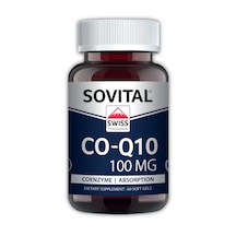 SOVİTAL Premium Co-q10 Coenzym 100 mg 60 Yumuşak Kapsül 868285119