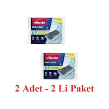 Vileda Pro Clean Absorbent 2li Sünger - 2 Paket