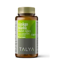 Talya Ginkgo Biloba Mabet Ağacı Yaprağı ve Ekstraktı İçeren Takviye Edici Gıda 60 Kapsül