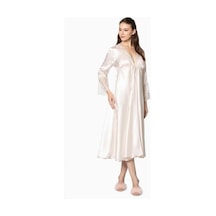 Pierre Cardin İnci 6'lı Full Güpür Gecelik Sabahlık Tk 6620 001