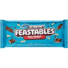 Mr Beast Feastables Milk Crunch - Pirinç Patlaklı Sütlü Çikolata 60 Gr