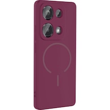Teleplus Xiaomi Redmi Note 13 Pro 4g Kılıf Meta Pastel Manyetik Araç Tutucu Kılıf