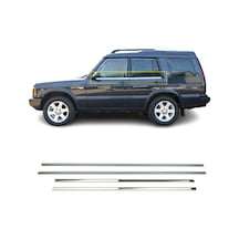 Land Rover Discovery 2 Krom Cam Çıtası 4 prç. 1998-2004 P.Çelik