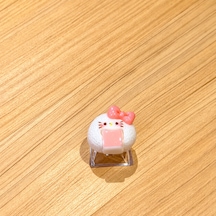 1 Adet 3d Sevimli Kedi Figürlü Keycaps Klavye Tuş Başlığı Mekanik Klavye Uyumlu Dekoratif Özel Tasarım-kedi