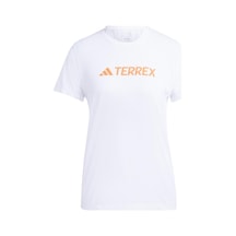 Adidas W Mt Log Tech T Kadın T-shirt Iy9421 Beyaz