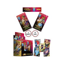 Panini Adrenalyn Fifa 365 - 2024 Official Trading Card Futbolcu Kartları Etiketi 2 Paket