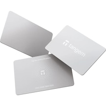 Tangem Wallet Beyaz Stealth Edition Kripto Para Cüzdanı Nfc-soğuk Cüzdan 3'lü Paket - White