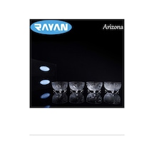 Arizona 6'lı Cam Kase Büyük Royaleks-69420 001 Siyah