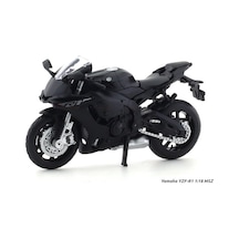 Yamaha Yzf-r1 Siyah 1/18 Motosiklet Diecast Model