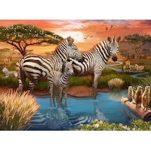 500p Puzzle Zebralar