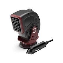 Dancemonkey 9769 12v Araç Isıtıcı Hafif Buz Çözme Ve Sis Giderme - Siyah/kırmızı