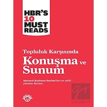 Konuşma ve Sunum - Topluluk Karşısında - Harvard Business Review Press - Optimist
