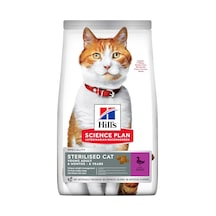 Scıence Plan Kısırlaştırılmış Yetişkin Ördekli Kedi Maması 3 Kg