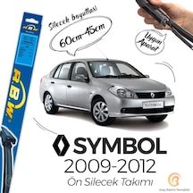 RBW Renault Symbol 2009 - 2012 Ön Muz Silecek Takım