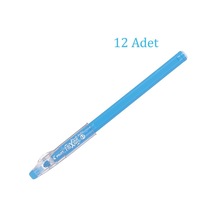 Pilot Frixion Ball Stick Roller Silinebilir Jel Kalem 0.7 mm Turkuaz F16-LB 12 Adet